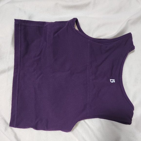 Buffbunny Peek-A-Boo Crop Top Blackberry - Picture 2 of 3